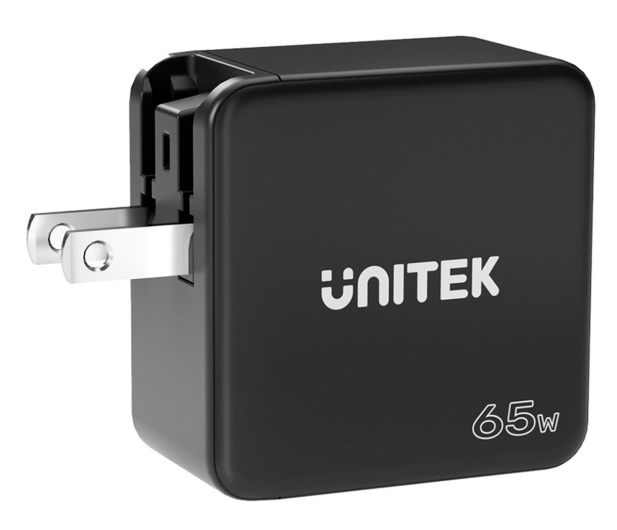 UNITEK Ładowarka Sieciowa Travel GAN 2x USB-C 1x USB-A 65W; P1117B - 1172349 - zdjęcie 2